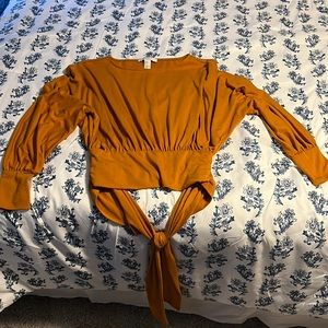 Long sleeve blouse